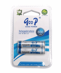 Goop AAA 800mAH 1.2V Ni-MH Rechargeable Batteries - Pack of 2