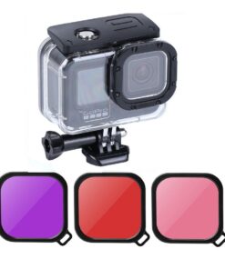 GoPro Hero 13 Black 2024 Waterproof Case with 3 Color Dive Filters