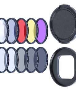 GoPro HERO9/HERO10 Black Professional 52mm 10 in 1 Lens Filter Kit