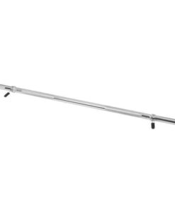 GORILLA SPORTS SA - Barbell Bar with Spring Collars 120cm