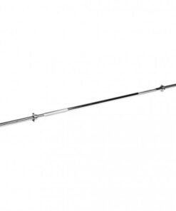 GORILLA SPORTS SA - Barbell Bar with Star Collars 200cm