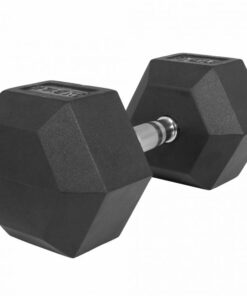 GORILLA SPORTS SA - Hex Rubber Dumbbell 27.5kg