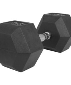 GORILLA SPORTS SA - Hex Rubber Dumbbell 30kg