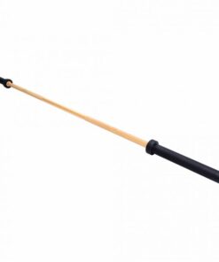Gorilla Sports SA - Olympic Barbell Bar with Handle - black/gold