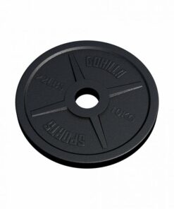 GORILLA SPORTS SA - Olympic Cast Iron Weight Plate 50/51 mm - 10kg