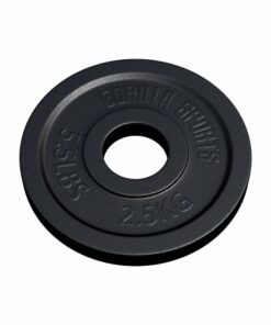 GORILLA SPORTS SA - Olympic Cast Iron Weight Plate 50/51 mm - 2.5kg