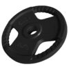 GORILLA SPORTS SA - Olympic Rubber-Coated Tri Grip Weight Plate 10KG