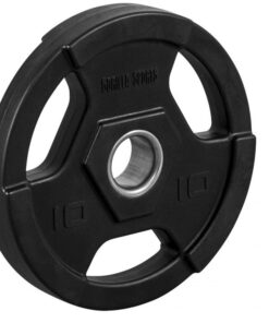 GORILLA SPORTS SA - Pro Olympic Vinyl Tri Grip Weight Plate 10KG
