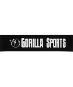 GORILLA SPORTS SA - Resistance Fitness Band - Black / White - L