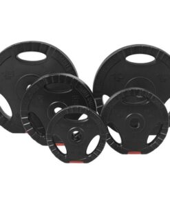 GORILLA SPORTS SA - Vinyl Tri Grip Weight Plate 1.25KG - 5 kg