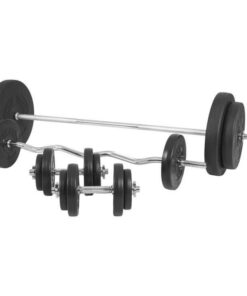 GORILLA SPORTS SA - Vinyl Weight Set 100KG