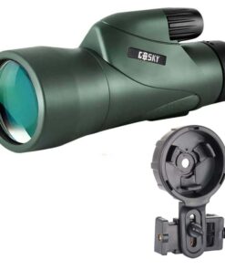 Gosky 12x55 HD Monocular Telescope with Smartphone Adaptor Bundle