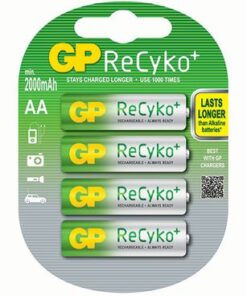 GP AA Rechargeable NiMH Batteries