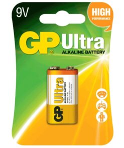 GP Batteries Ultra Alkaline 9V Single Card