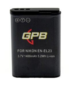 GPB EN-EL23 Camera Battery for Nikon