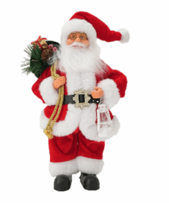 Grace Pack Red & White Plastic Santa Claus Tabletop Other Ornaments