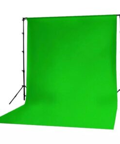 Green 3x2m Photography Muslin backdrop and 2.88mx3m Backdrop  Stand