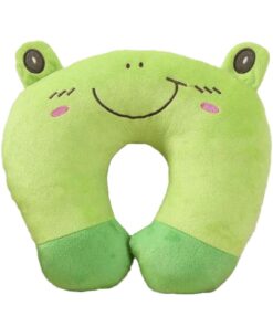 Green Frog - Kids Travel Neck Pillow