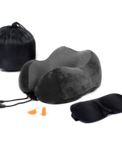 GreenLeaf Memory Foam Travel Pillow Set