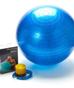 Gretmol 65cm Yoga Exercise Ball & Pump - Dark Blue