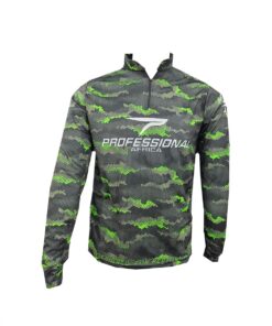 Grey Hex Camo Fishing Shirt - L