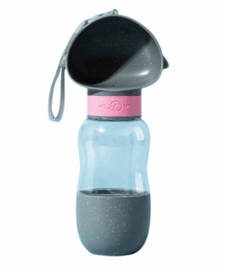 Grey Portable Dog Feeders, Waterers