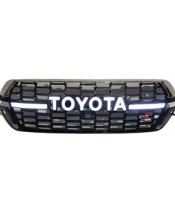 Grill Black with Light Compatible with Land Cruiser