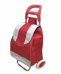 Grocery Trolley Shopping Bag - Red