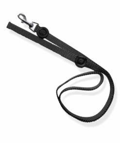 Grovida Double-Woven Polyester Lead (15mm x 1.2m) - Black