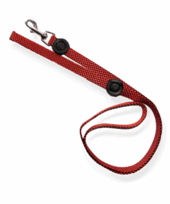 Grovida Double-Woven Polyester Lead (15mm x 1.2m) - Red