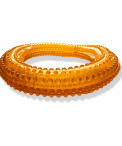Grovida Pet Chew Ring Play Toy (16cm) - Orange