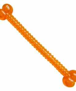 Grovida Pet Fetch Play Chew Bone Toy (28cm) - Orange