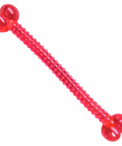 Grovida Pet Fetch Play Chew Bone Toy (28cm) - Pink