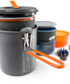 GSI Outdoors Halulite Microdualist Cookware Set