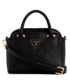Guess Avis Small Satchel - Black