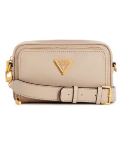 Guess Cosette Camera Crossbody Bag - Taupe