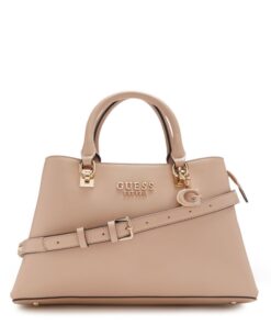 Guess Eliette Girlfriend Satchel - Light Beige