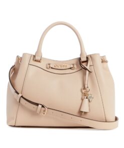 Guess Emera Girlfriend Satchel - Light Beige