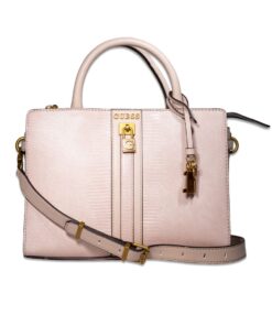 Guess Ginevra Elite Society Satchel - Women - Light Rose
