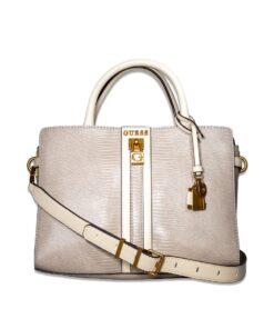 Guess Ginevra Elite Society Satchel - Women - Taupe