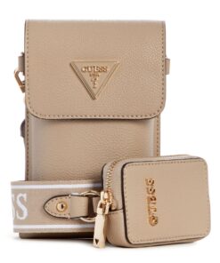 Guess Latona Flap Chit Chat - Women - Taupe