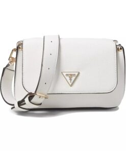 Guess Meridian Flap Shoulder Bag - Stone