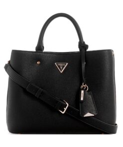 Guess Meridian Girlfriend Satchel - Black