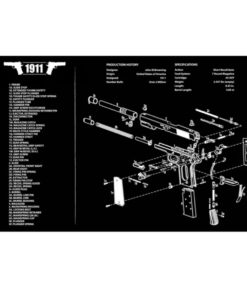 Gun Cleaning Matt - 1911