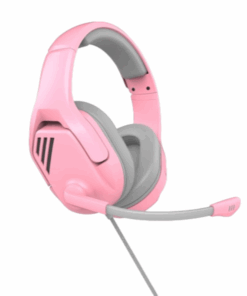 GX130 - Wired Over-Ear Gaming Headset with Microphone Function - Pink