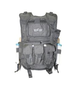 gxg paintball deluxe tactical vest black