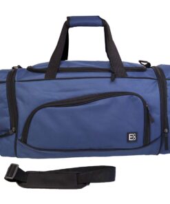 Gym Duffel Bag with Shoe Compartment - 35L - Blue