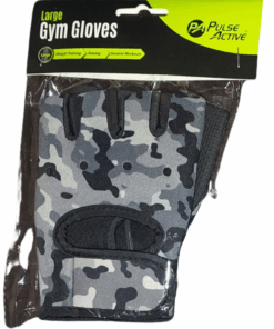 Gym Gloves Camouflage - Grey