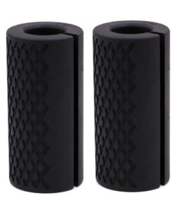 Gym Weight Bar Barbell Silicone Grips - 2 Piece