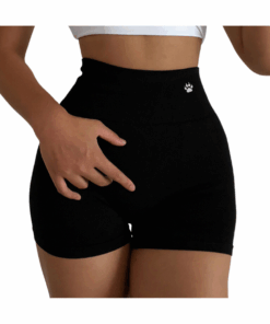 GYMPANTHER LiftButt Bliss: Women's High-Waisted Yoga Shorts